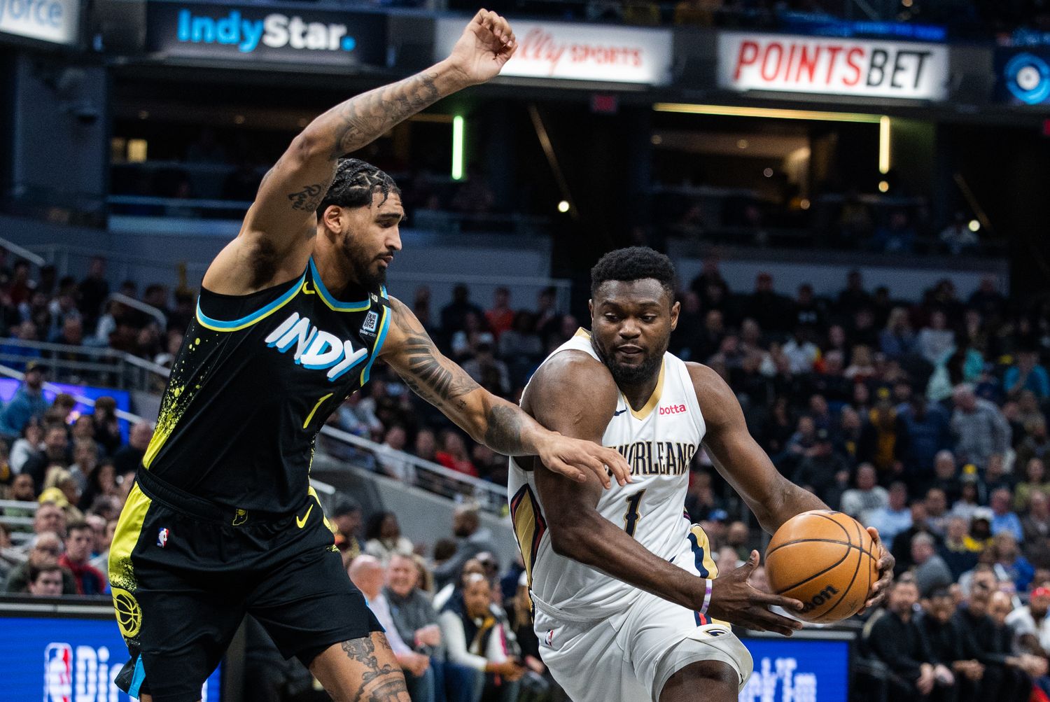 Indiana Pacers Obi Toppin Zion Williamson New Orleans Pelicans